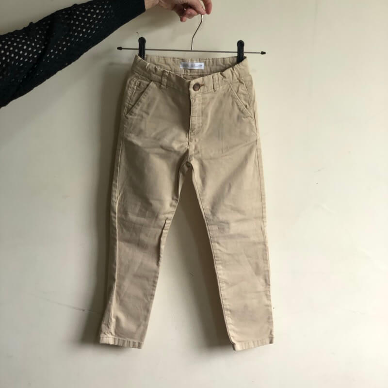 Calça caque infantil