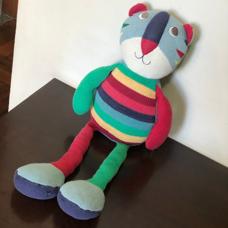 Tigre de tricô